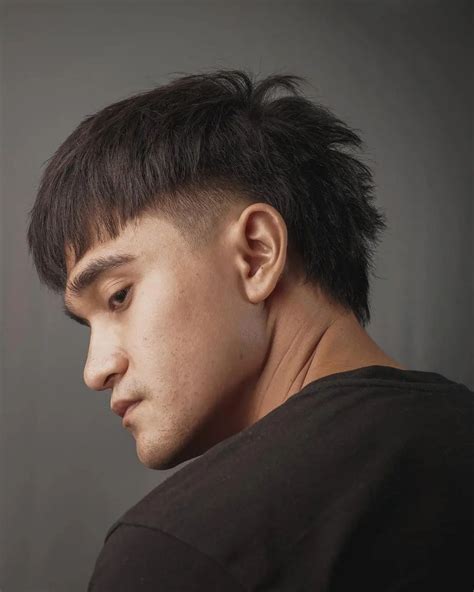 short mullet asian|modern mullet asian.